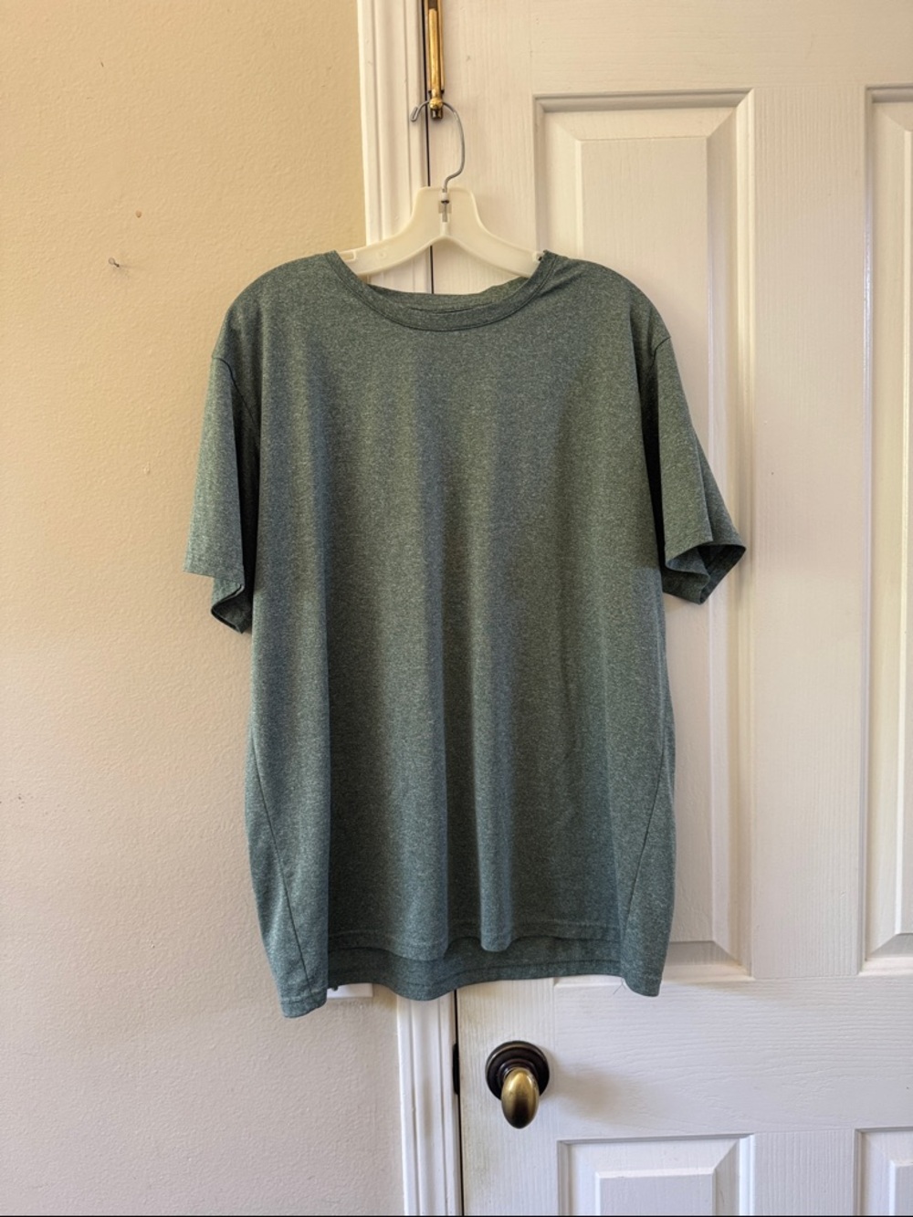 Men's Workout Green Performance T-Shirt